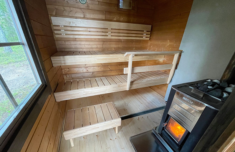 Tommolansalmi traditional sauna Tommolansalmi traditional sauna