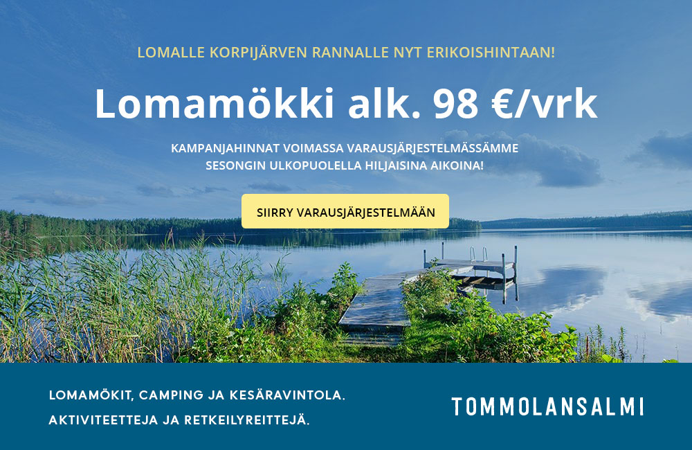Tommolansalmi mainos kevät 2025
