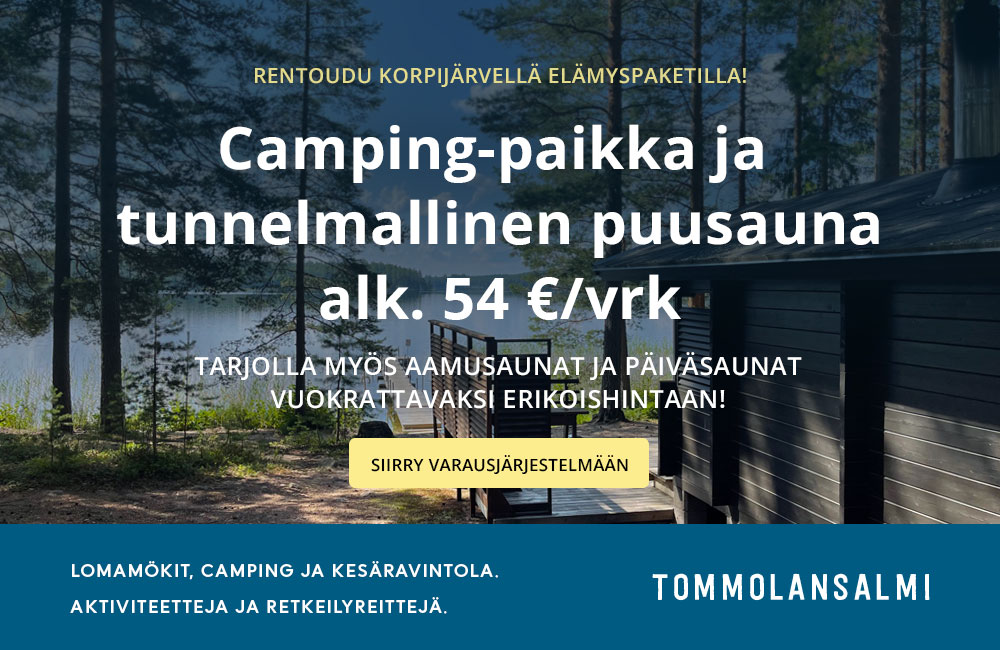 Tommolansalmi mainos kevät 2026